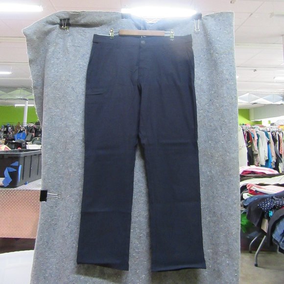Navy Blue LB Tech Classic Fit Cargo Pants - Picture 1 of 13